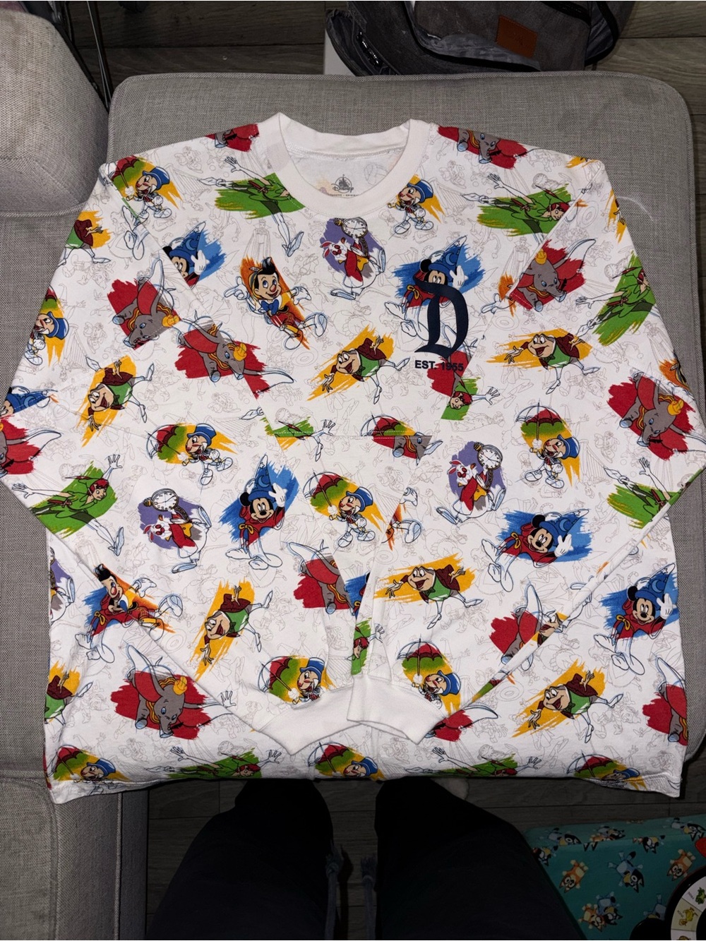 Disneyland Paint Character Spirit Jersey (SIZE XL)